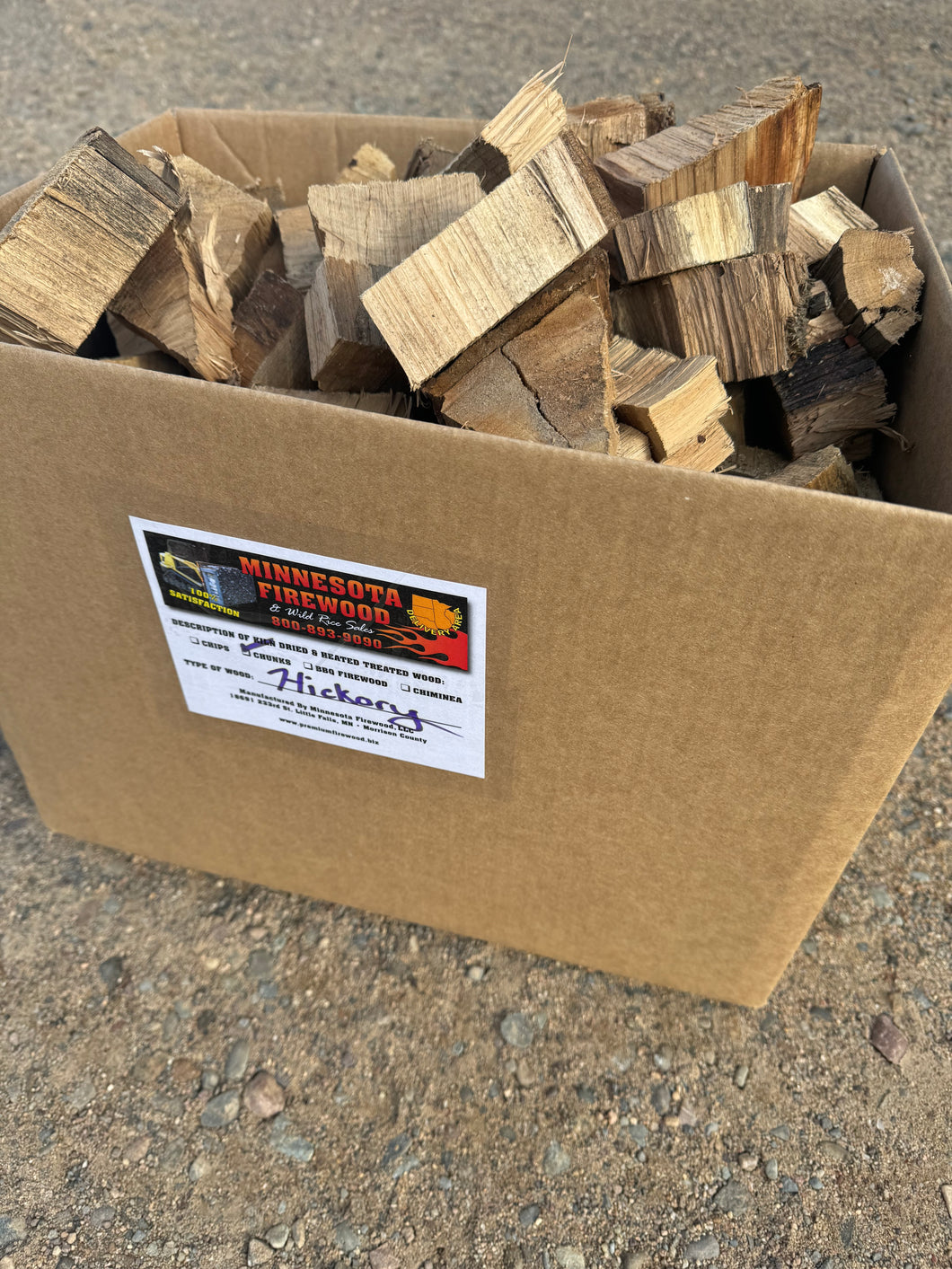 30# Hickory Wood Chunks